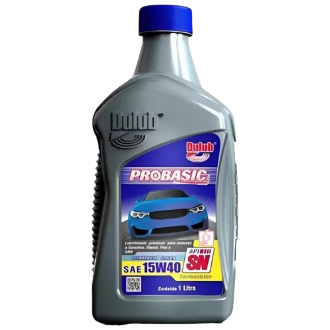 Óleo 15w40 Semissintetico Para Motor Dulub Probasic 1 Litro
